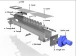 Fully Automatic Spiral Screw Conveyor Low Consumption CE Certification