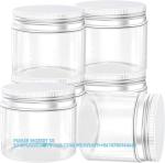 16 Ounce Plastic Jars Clear Plastic Mason Jars Storage Containers Wide Mouth