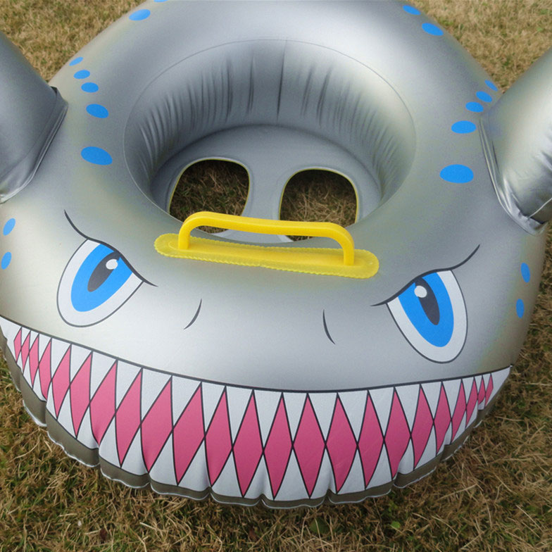 Fun in the Sun Swimming Pool Shark Float Ring Tubes for Kids Age Range 2 to 4 Years