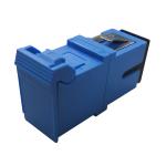 Blue Metal Clamp Laser Fiber Optic Adapter Couple SC SC Side Shutter Without
