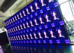 Indoor Rental LED Display Curtain Video Advertising And Stage Performence 500mm