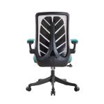 Gas Spring Swivel Rolling Desk ​Chair / PU Armrest Full Mesh Office Chair