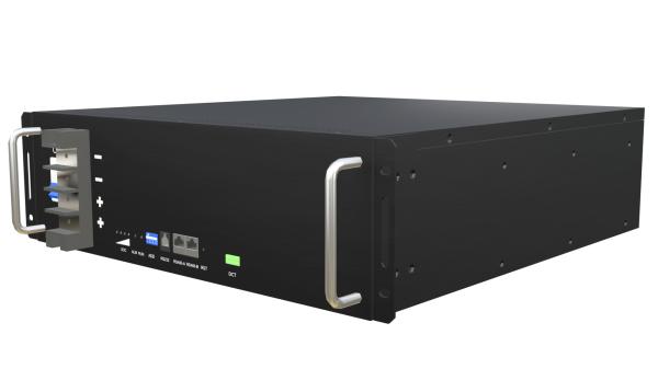 48V LiFePO4 Golf Cart Battery, 50Ah Rack-Mounted, Prismatic Cell, >6000 Cycles,