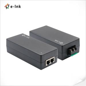 China 36-72VDC IN, 24V 24W Gigabit Passive PoE OUT, DC to DC Converter and PoE Injector with High Power 24W factory