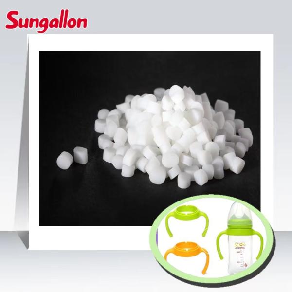 Safety Soft TPE Elastomer Material TPR Plastic Material Granules Translucent