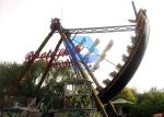 Electric Mini Pirate Ship Ride , 12 Seats Viking Boat Ride For Kids