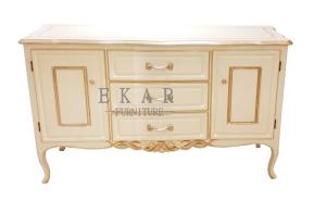 China Shabby Chic Vintage Sideboard Wooden Low Sideboard 2 Door Sideboard Luxury Sideboard Count factory