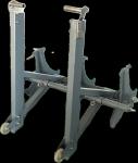 Iron Stainless Steel Anti Ram Folding Parking Barrier Y Shaped