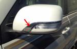 Toyota All New Land Cruiser LC200 2015 Chromed Trim Parts Side Mirror Molding