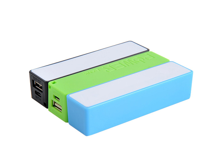 2600mah Perfume Size Plastic Power Bank With Short Circuit Protection