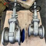 6 Inch 150lb 5A 2207 Hand Wheel Flange Gate Valves For Petroleum Industry