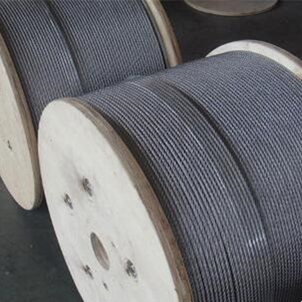 5/16" Galvanized Stainless Steel Aircraft Cable Wire Rope 7x19 Strand for Boat Lifts Special Cold Heading Steel
