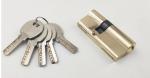 Brass Profile Cylinder Lock En1303 2.4mm European Profile Cylinder High Strength