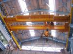 Industrial Double Girder Overhead Crane 50 Ton Stable Running Long Service Life
