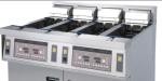 Stainless Commercial Kitchen Equipments / 4x13L Four - Cylider Deep Fryer With