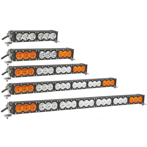 Single Row 10W CREE Straight LED Light Bar For Truck 4x4 Offroad Trailer White
