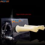 Isolated Lab Glove Box , Full View Portable Glove Box For Spin Coater