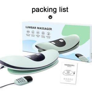 China Electric Pulse Waist Belt Massager Heated Waist Wrap With 5 Intensity Levels factory