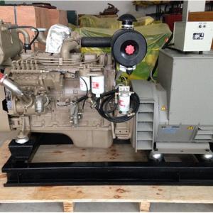 China Silent Power Marine Diesel Generator Set 50hz 64kw With Cummins 6BT5.9GM83 Engine 6 Cylinders factory