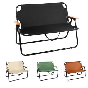 China Lightweight 2 Person Portable Collapsible Beach Chair for Camping and Hunting factory