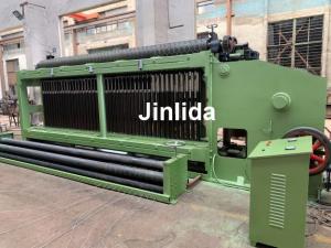 China 22kw Heavy Duty Gabion Box Hexagonal Wire Netting Machine 4300mm Mesh Width factory