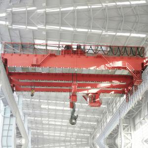 China IP55 Double Girder Foundry Crane For Steel Factory 75 Ton - 320 Ton Capacity factory