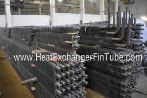 China BS3059 PT 1/ 2 OD 2'' HH Fins Marine Boiler Square Fin Tube with 90 Degree Bends factory