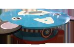 Electromagnetic American Captain Design Electric Teppanyaki Grill For Home