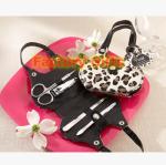 PU Leather Promotional Wedding Gifts Manicure Tool Set Wedding Souvenir Gifts