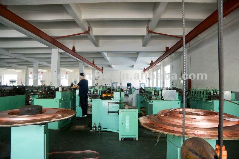 chinese supplier double wall welded steel pipe for refrigerator freezer condenser evaporator