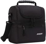 Double Layer Insulated Cooler Bags Adult Lunch Portable Soft Sided Coolers Tote