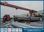 18m Dodecagonal Steel Electric Pole / Direct Buried Electric Line Pole