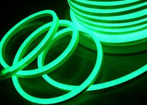 China Green Flexible Led Neon Rope Light , Waterproof Flexible Led Rope Light factory