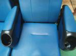Cinema Hall Auditorium Theater Seating Metal Frame + Foam + Wood Metarial