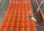 2.5mm Thickness 219mm Pitch Synthetic Resin Roof Tile ASA Surface