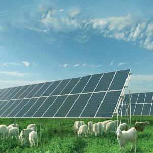 China Galvanized Base Metal Solar Panel Ground Mounting Systems Structure factory