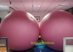 Inflatable Pink Lighting Balloons For Event Decor With Built-In Fan Or Air
