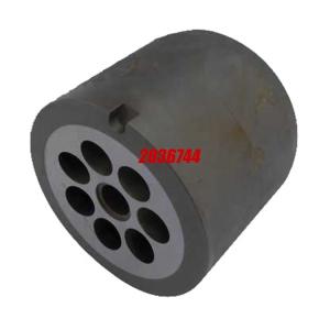 China Arrivals EX200-5 Rotor HPV102 Hydraulic Pump Cylinder Block 2036744 for Excavator Parts factory
