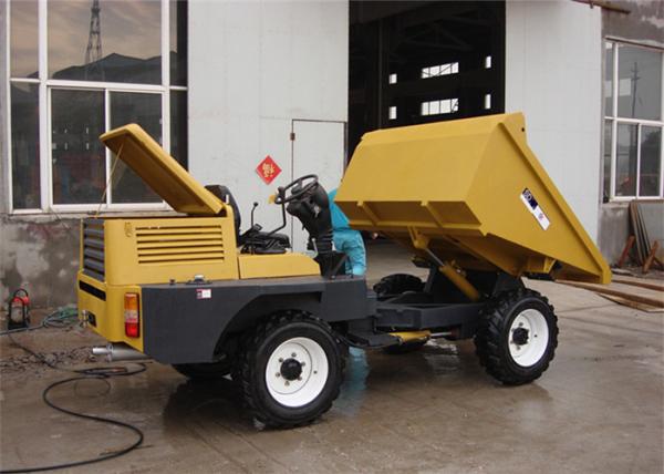 2WD Diesel Mini Concrete 2 Tonne Dumper For Site Works / Municipal Engineering /