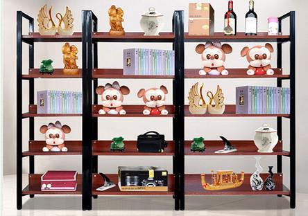 Professional Gift Shop Shelves Home Display Rack Environmentally Friendly