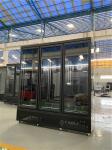 Glass Door Vertical Equipment Display Beverage Cooler Storage Refrigerator