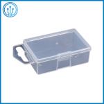 Transparent UL 94V-2 Polypropylene Plastic Packing Box For Electronic Components