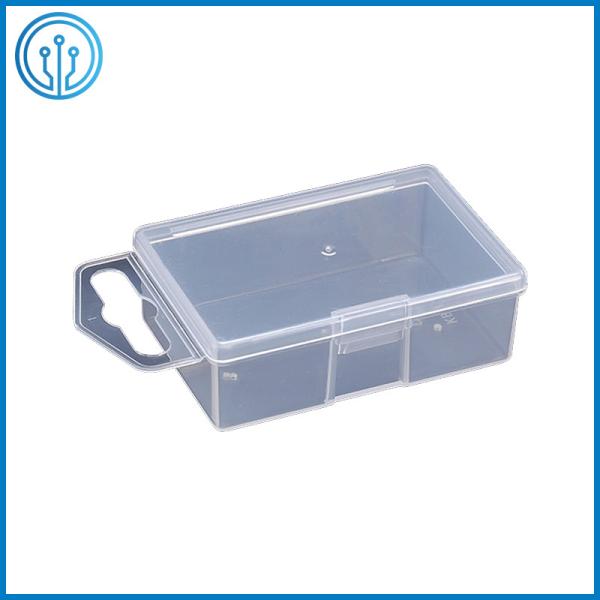 Transparent UL 94V-2 Polypropylene Plastic Packing Box For Electronic Components