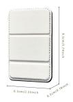 Double Row Heat Transfer Sublimation Phone Card Holder Stand Folding Design