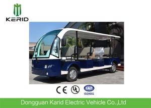 China 72V AC Motor Electric Sightseeing Car With 11 Seats / Electric Tourist Car factory