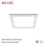 Round recessed mounted IP20 18W low price ultrathin LED Panel light