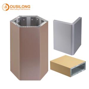 China Soundproof Polyester Pre Coated Aluminium Honeycomb Panel For Public Areas factory