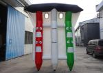Customized Logo Towable Inflatables / Inflatable Flying Fish For Sea