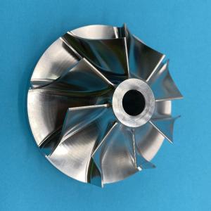 China 5 aixs CNC Machining Custom Aluminum Machining Blue Anodizing CNC Parts factory