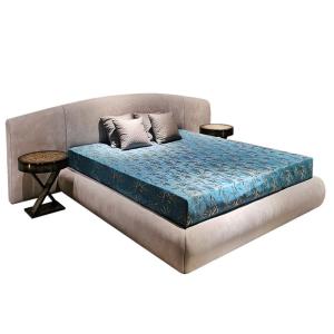 China Antique Lit Double Bed 2.25m Modern Bedroom Furniture Sets 126&quot; factory